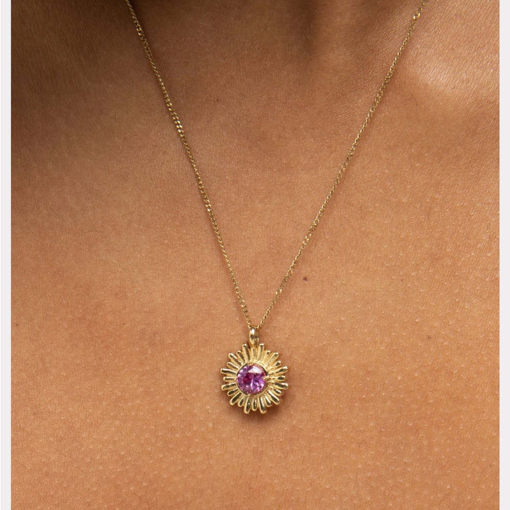 Hey Harper lapa necklace w/ Swarovski Crystal - Picture 4 of 8